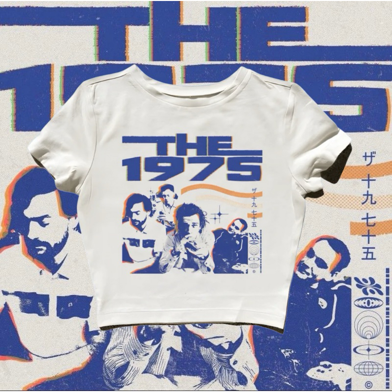 เสื้อครอป The 1975 About You Crop Tee Style Vintage Y2k
