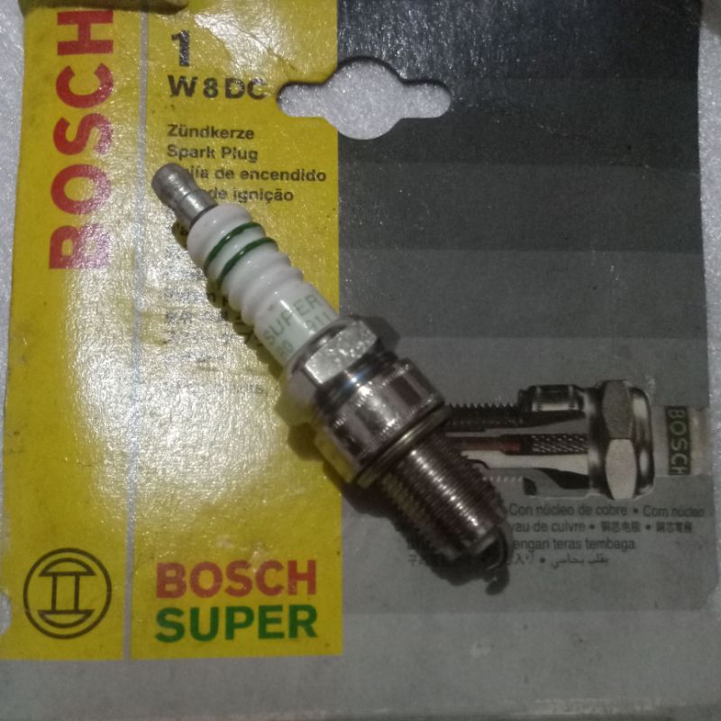 หัวเทียน Bosch w8dc Corolla Cresida kijang ceria bmw