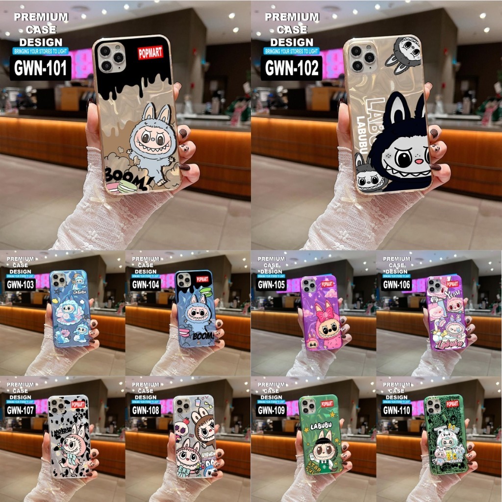 SAMSUNG A12/ A22/ A32/ A52/ A72/ A11/ A31/ A51/ A71/ A10 CASE MOTIFTURE CODE GWN GWN101-GWN110 (JAYA