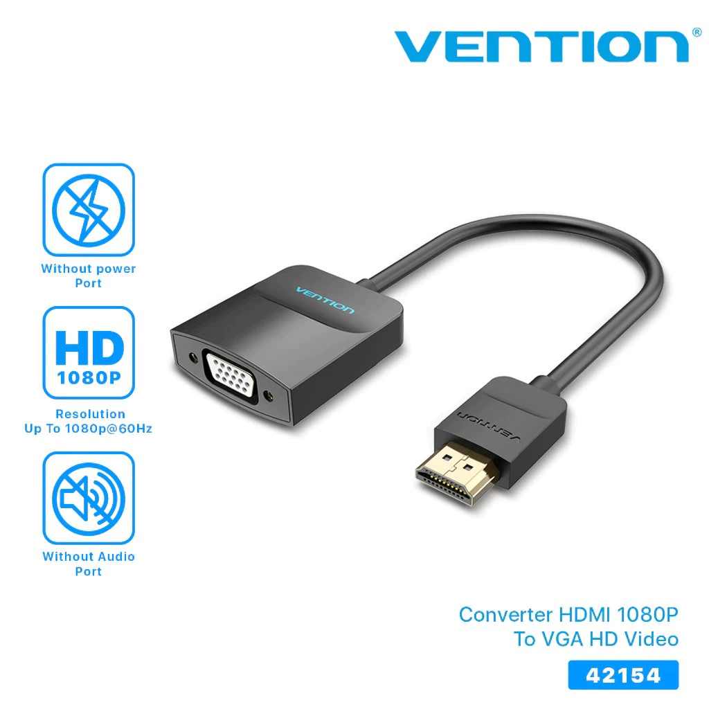 Vention ตัวแปลง HDMI เป็น VGA 0.15 ม. 42154