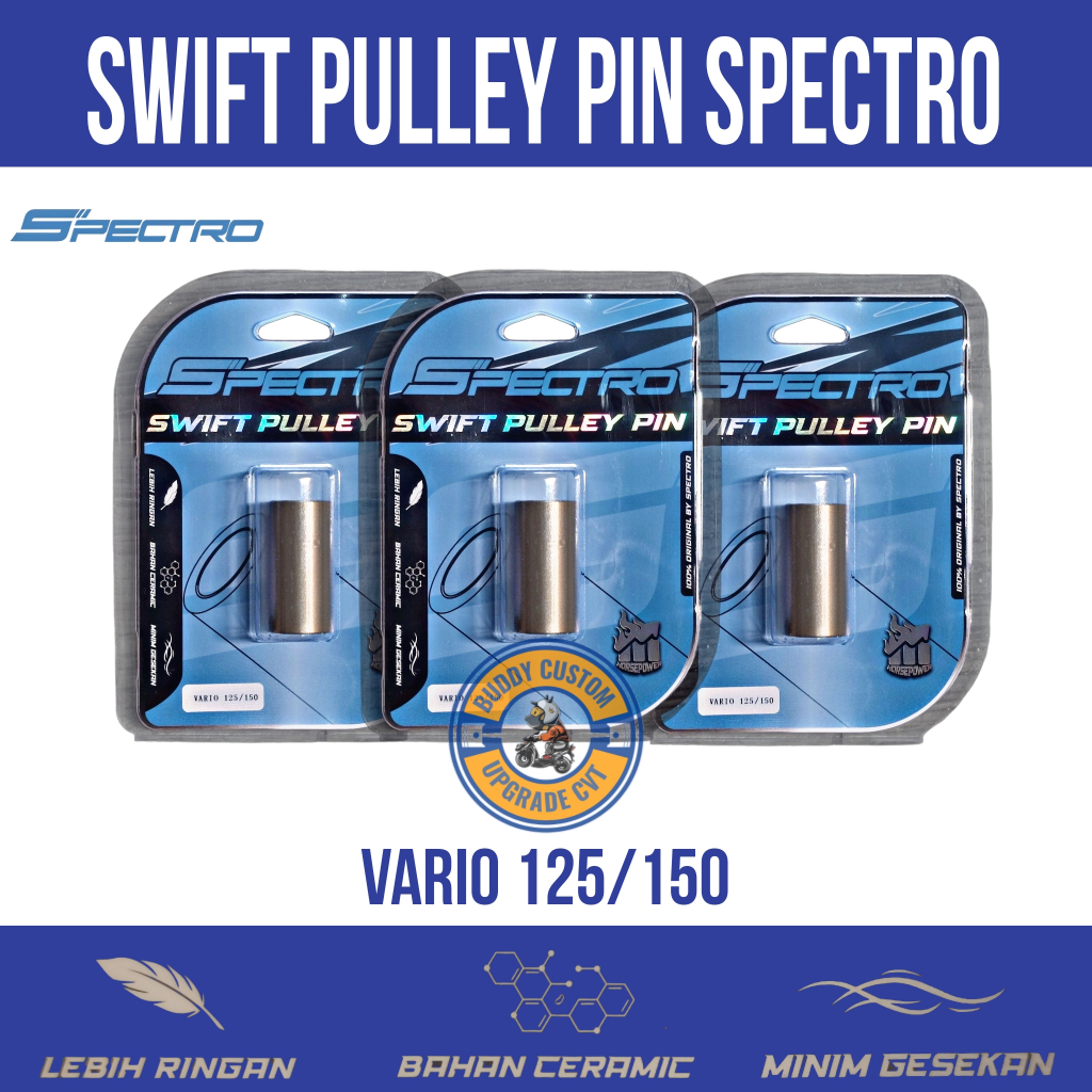 Pin Pulley Ceramic Swift Spectro racing Vario 125 150 - Bushing Pulley Ceramic Spectro racing K36