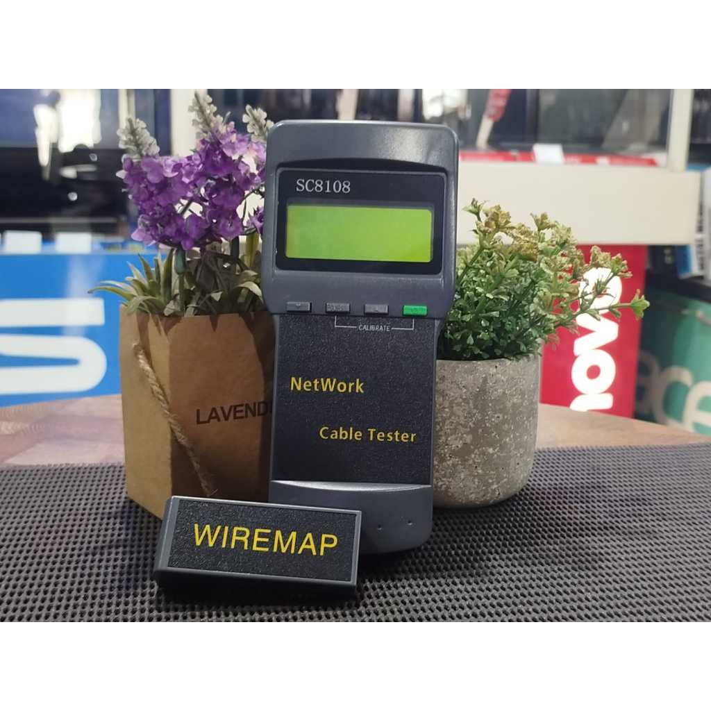 DIGITAL LAN TESTER RJ45 SC8108