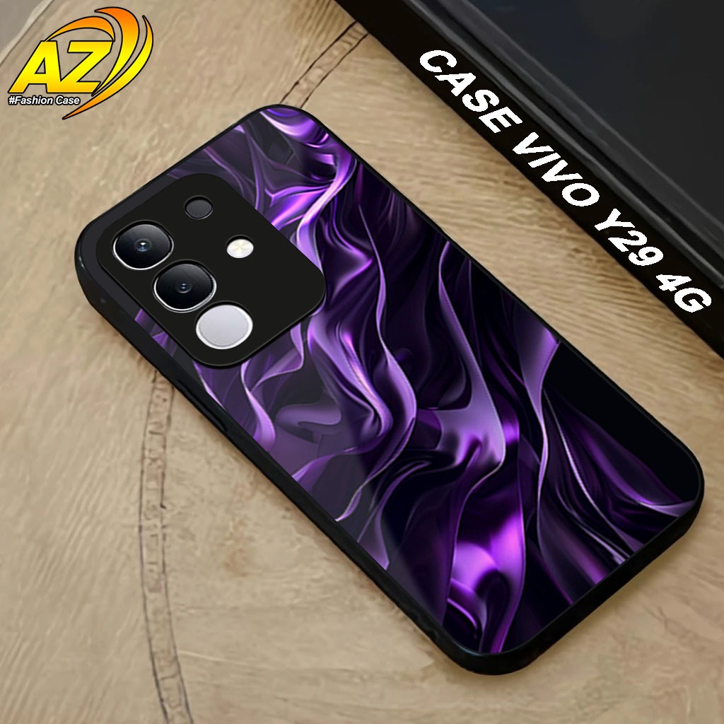 เคส Vivo Y29 4G ล่าสุด [GLITTER MOTIF] เคสโทรศัพท์มือถือ ตัวป้องกันโทรศัพท์มือถือ อุปกรณ์เสริมโทรศัพ