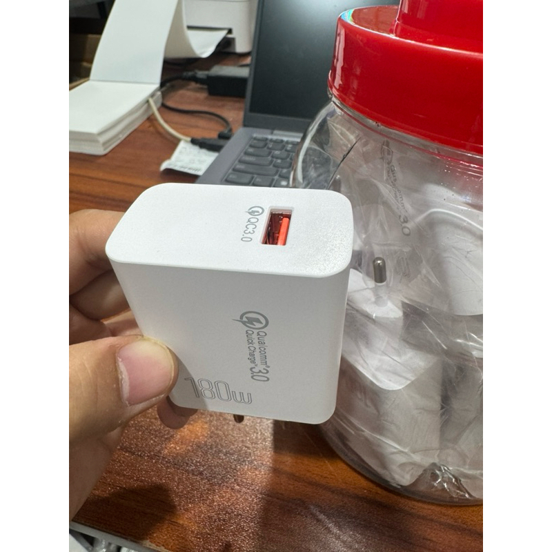 [SO-459] 1 กระปุก บรรจุ 10 ชิ้น Z44 Xwin 180W Original Fast Charging Heavy Shell Charger Head