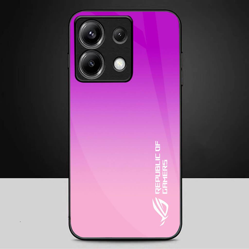 (U59) เคส HP CASE แก้ว POCO X6 5G REDMI NOTE 13 4G 5G NOTE 13 Pro 4G 5G - CASE REDMI NOTE 13 5G - LA