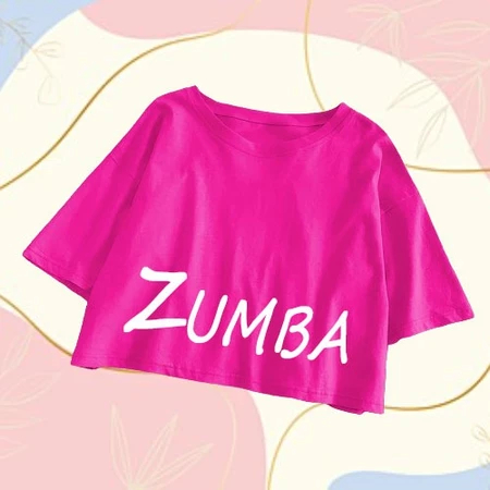 OVERSIZE CROP TOP / SPORTS CROP / ZUMBA CROP