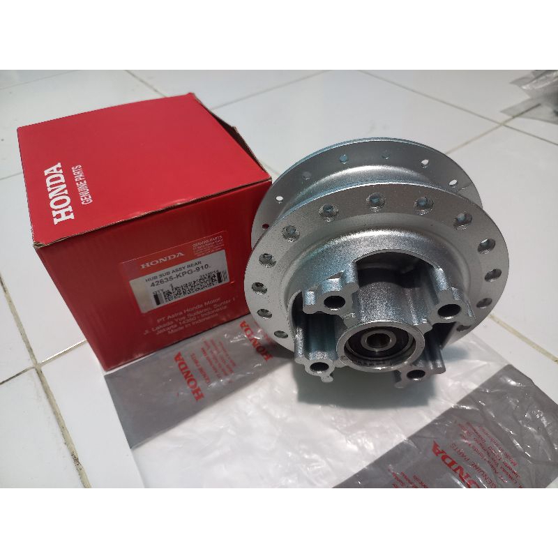 ดรัมหลัง supra x 125 DD แผ่นใหม่