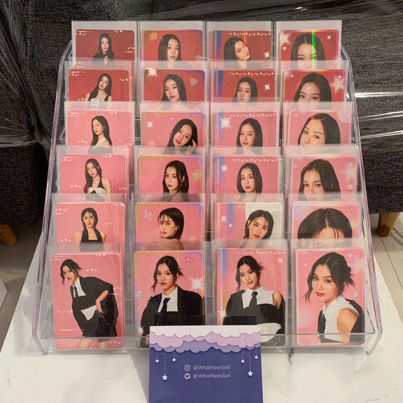 [OFFICIAL - READY INA 🇮🇩] การ์ดสะสม GMMTV อย่างเป็นทางการ CC Random Girls - สีดําในสี (Bookfair Nain