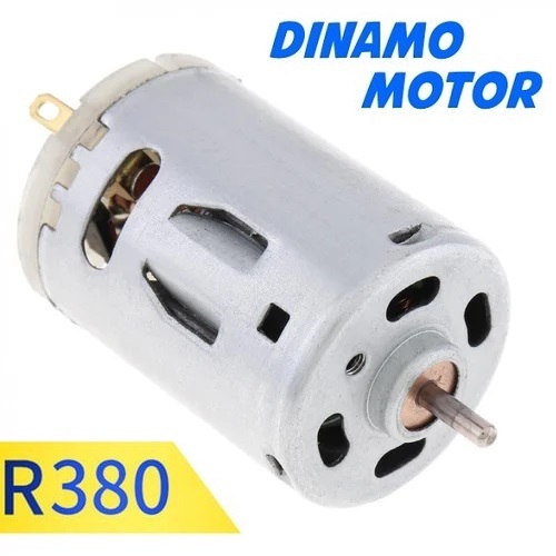 มอเตอร์ความเร็วสูง RS-380 มอเตอร์แรงบิดขนาดใหญ่ Dynamo DC DIY 26500Rpm รุ่น Super Shaft รถ RS 380 RS