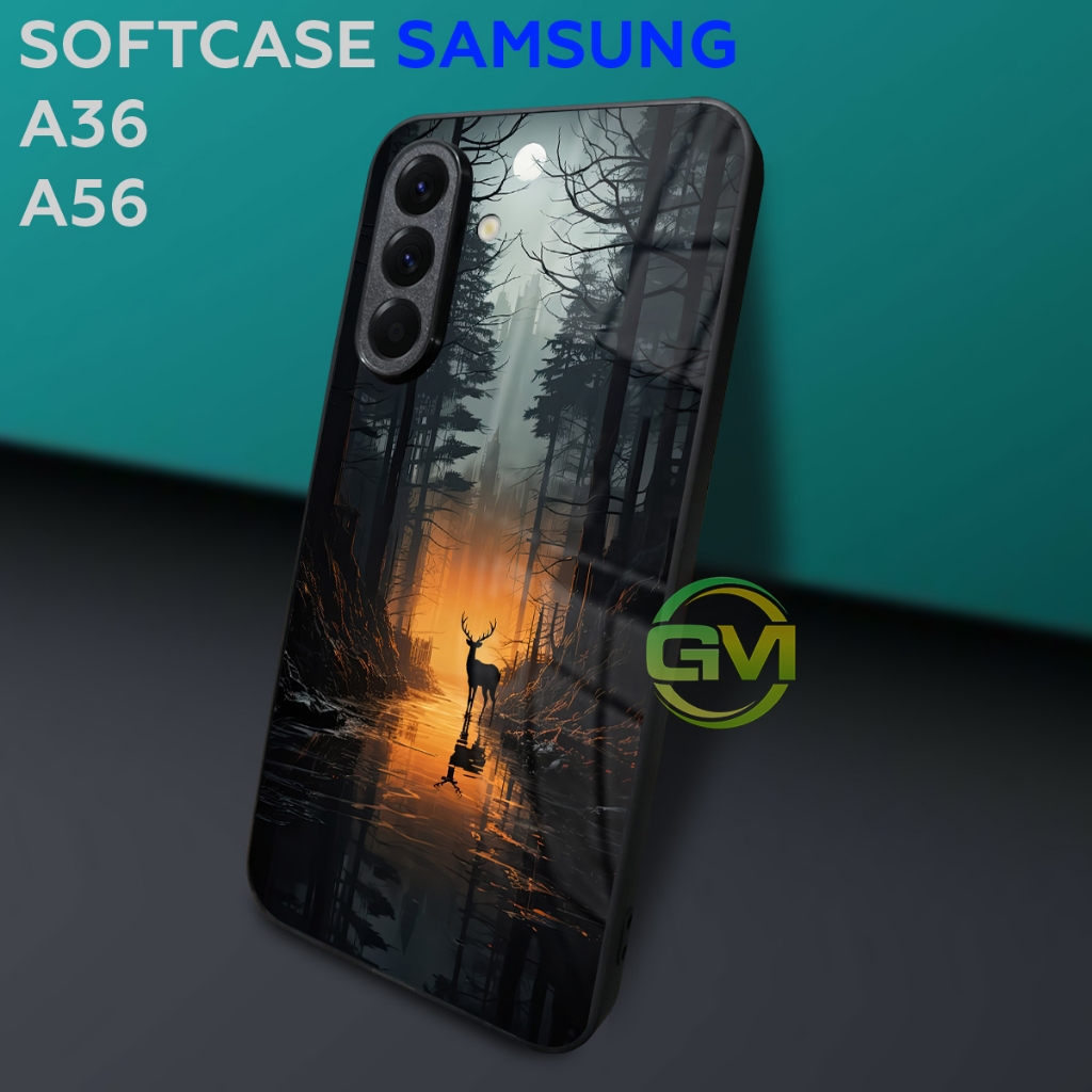 GM58 Softcase Glitter Samsung A26 | A36 | A56 5G | เคสซิลิโคนเคลือบเงา | ปลอกซัมซุง | มิก้า