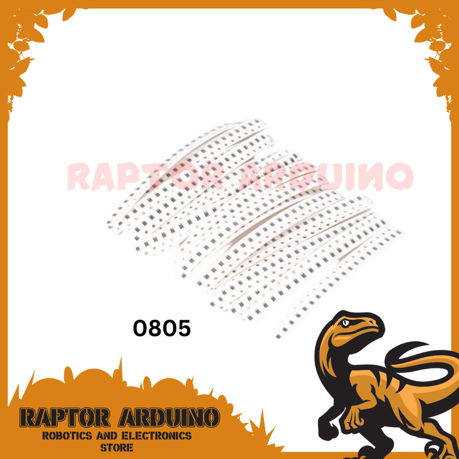 ตัวต้านทาน smd 08805 0R 0 Ohm tolerance 1% tolerance 1%