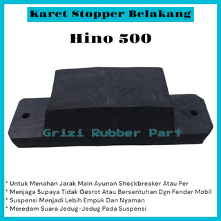 Karet Stopper Belakang Hino 500 Harga 1Pcs Bahan Ban