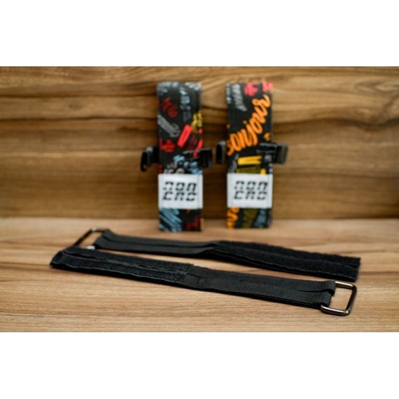 NON CRO original art Motif สี Fixie Pedal Strap Fixie Bike สําหรับขี่จักรยานกลางแจ้ง - จักรยาน, กลาง