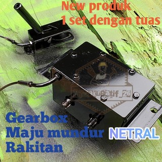 Gearbox maju mundur netral rakitan untuk mobil mini rakitan, mini jip, gocart, perahu, roda 3, becak motor, dll
