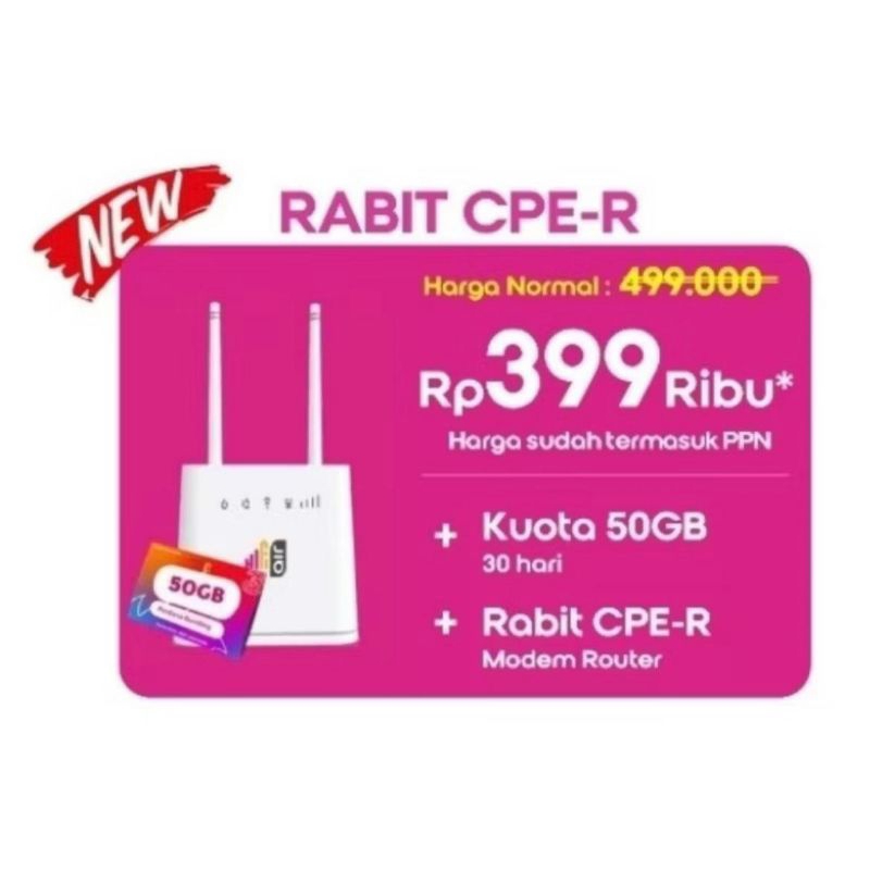 HIFI AIR 4G Home Modem WIFi Router + 50gb quota พร้อมส่ง