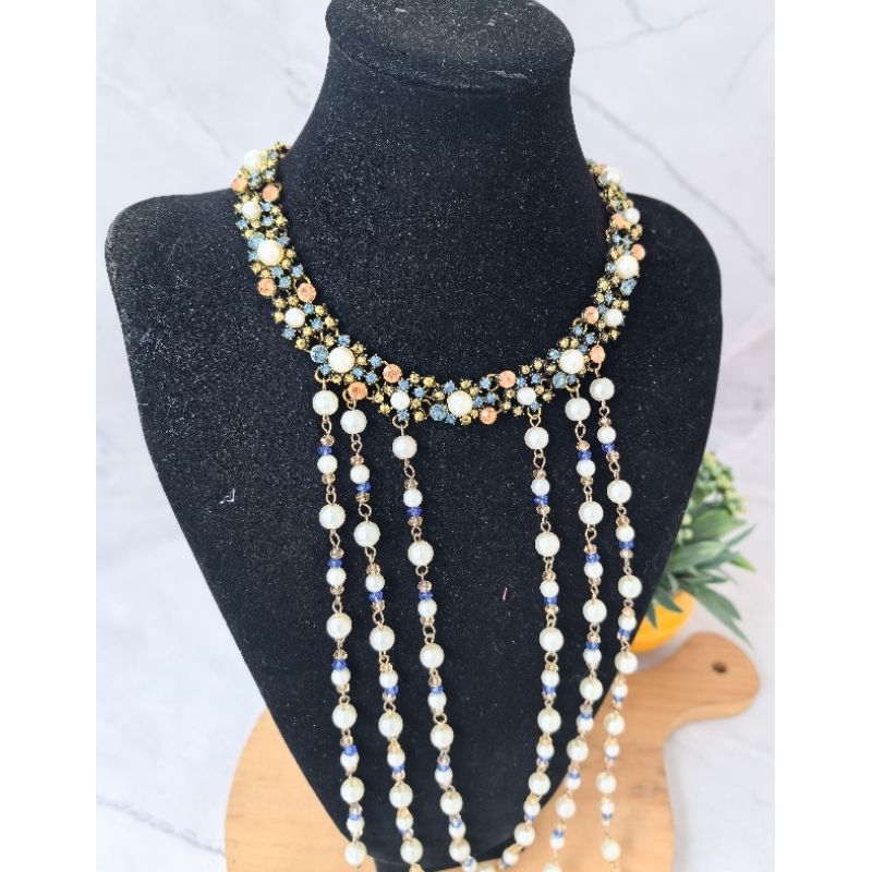 สร้อยคอโชคเกอร์มุก - npr550136