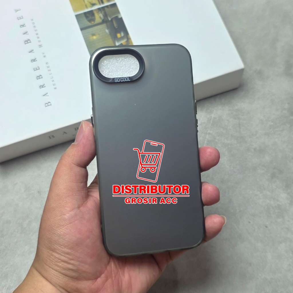 IPHONE 16E CASE IMD SOCOOL BLACK CASE SOCOOL IPHONE 16E SCB
