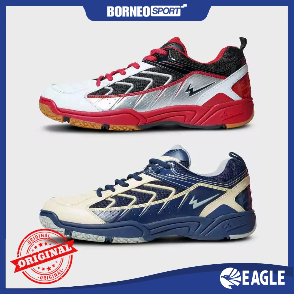 EAGLE HOLLYWOOD 2 รองเท้า BADMINTON / รองเท้า BADMINTON EAGLE ดั้งเดิม