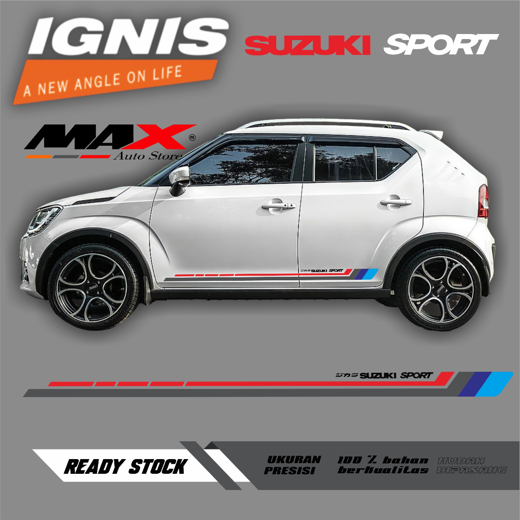 สติ๊กเกอร์ Suzuki Ignis แถบ Suzuki Ignis