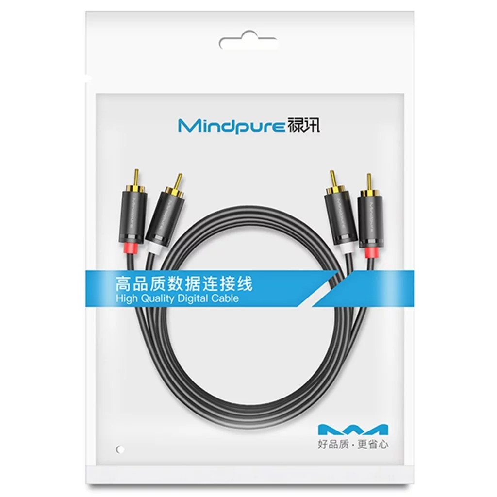 สาย Mindpure RCA 2RCA to 2RCA Male to Male (AU007)
