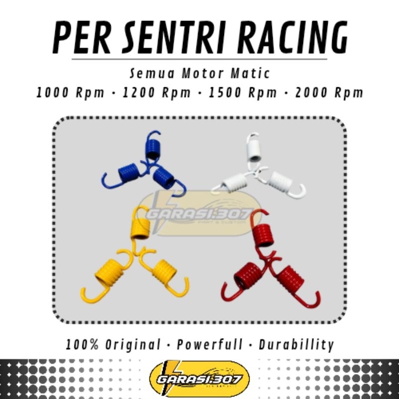 RACING DOUBLE CLASP SPRING 1000 RPM 1200 RPM 1500 RPM 2000 RPM HONDA YAMAHA
