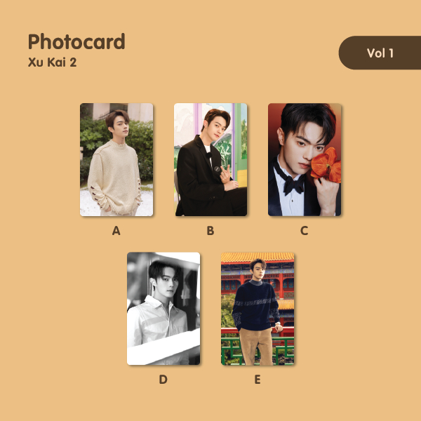 [UNIT] การ์ดรูปถ่าย Fanmade Xu Kai 2