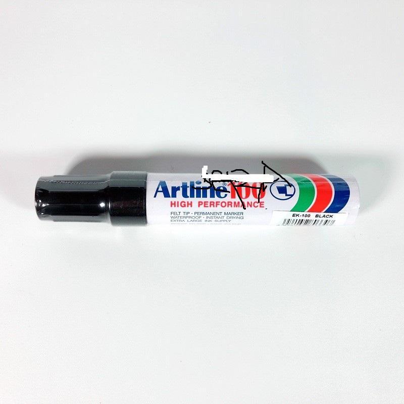 ปากกามาร์กเกอร์ถาวร Artline 100 - สีดํา