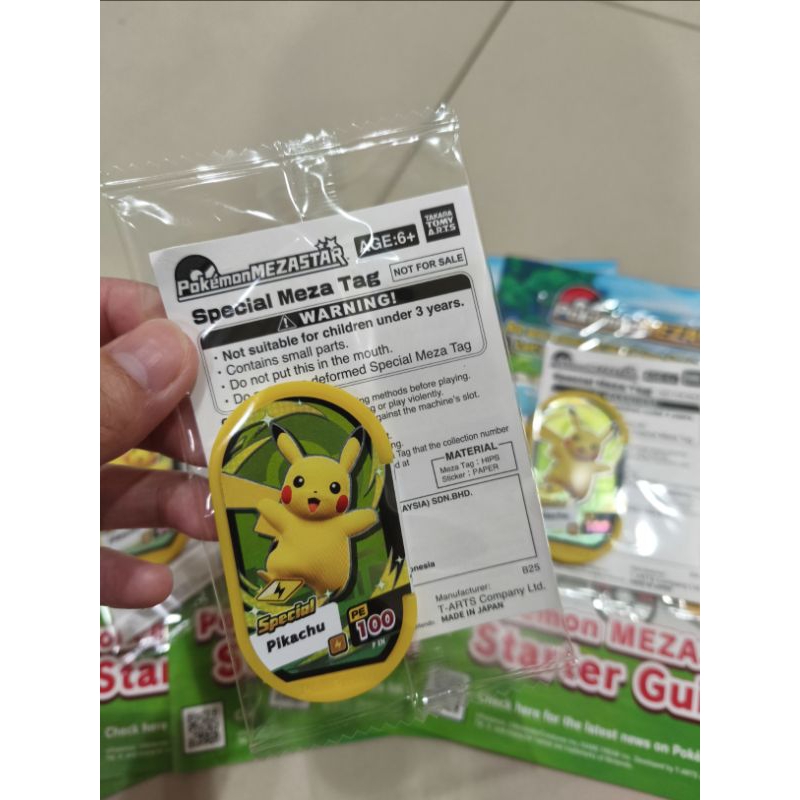 Pokemon mezastar - Special Pikachu/ Tag pikachu/ Miezestar pikachu/ Special Pikachu/ Pokemon