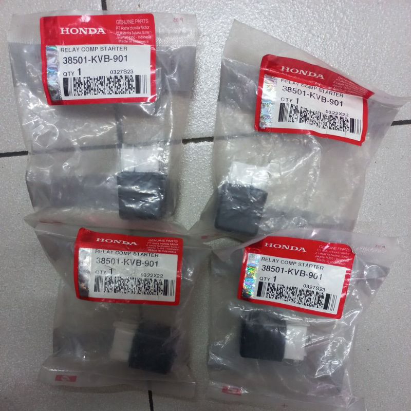 38501KVB901 – RELAY COMP START, BENDIK, RELAY STATER 4 PIN VARIO CARBON, SCOOPY, SPACY, REVO FI, SUP