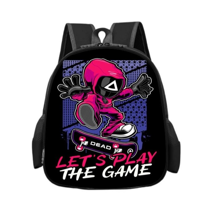 YG Squid Game 2 my astr0 School Bag, Lg Piral TAs, Paud School Bag, Boys School Bag