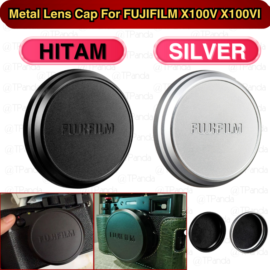 ฝาครอบเลนส์โลหะสําหรับกล้อง FUJIFILM X100V X100VI, ฝาครอบตัวป้องกันเลนส์กล้อง Fuji X100V VI