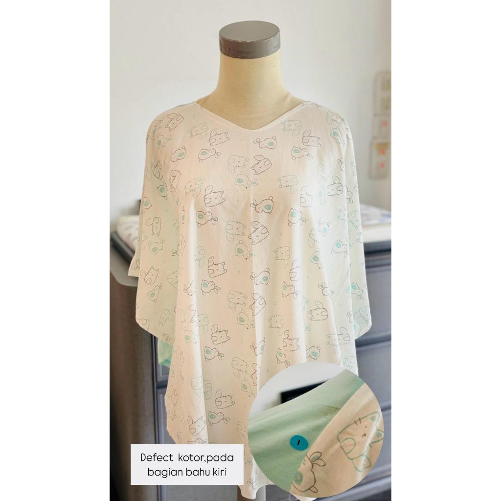 DEFECT - เสื้อปอนโชผ้าคลุมให้นม