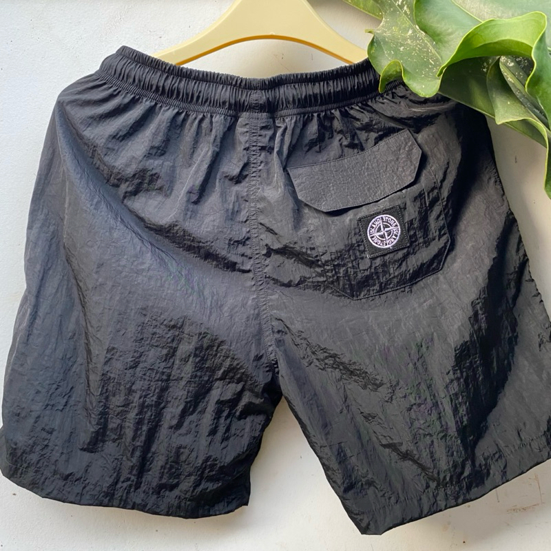 STONE ISLAND กางเกงขาสั้นเกาะหิน