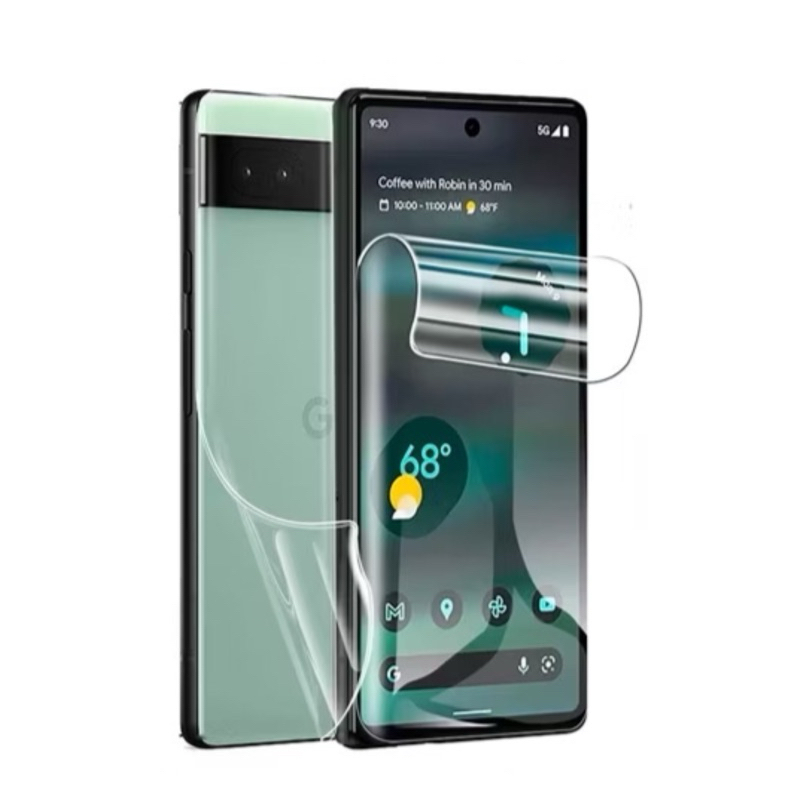 (1 ชุด) ไฮโดรเจล ด้านหน้าด้านหลัง GOOGLE PIXEL 9 9A 9 PRO XL 9 PRO FOLD 8 8A 7 7A 6 6A 5A 5G 4 4A 4 