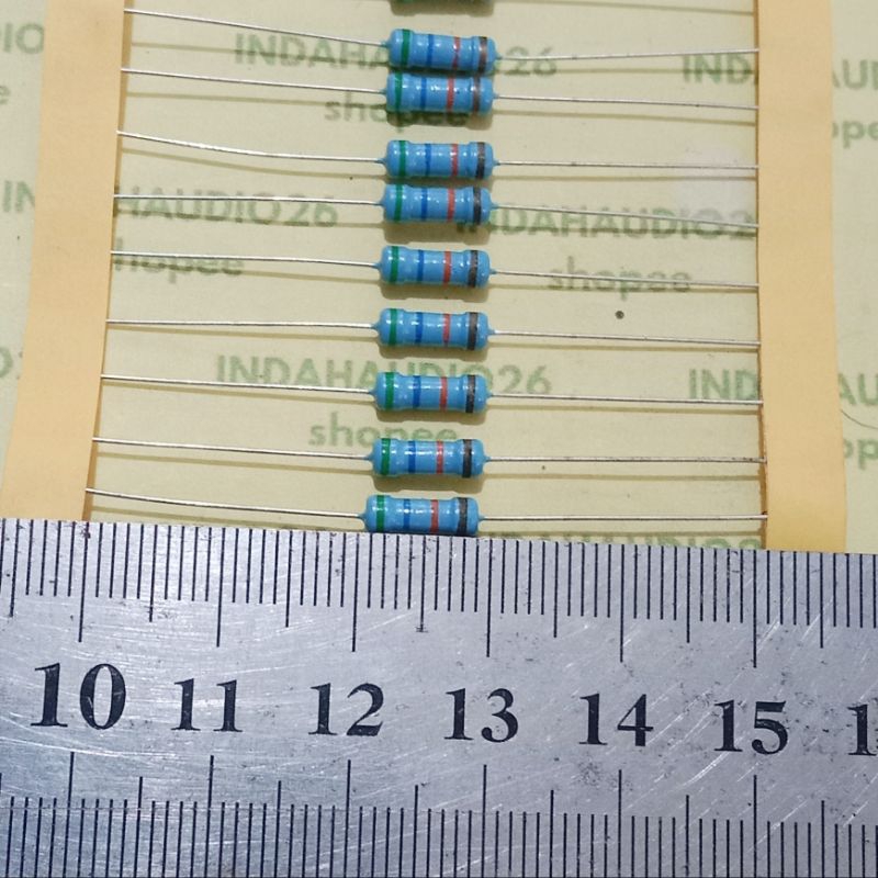 BLUE 56K 1/2W 5% ตัวต้านทาน 56 กิโลโอห์มครึ่งวัตต์ 0.5W 56k 1/2w