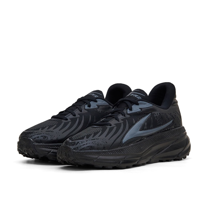 ข้อเสนอที่ดีที่สุด Zevma Tera Speed .1 Full Black - รองเท้ากีฬาวิ่ง/เดินป่าสําหรับบุรุษและสตรี