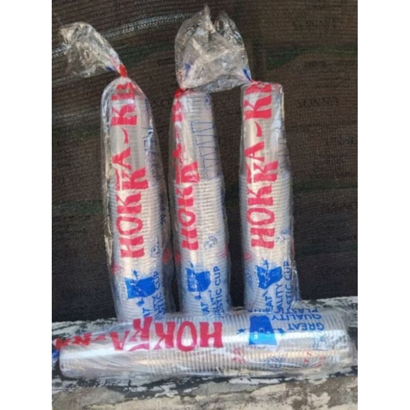 HOKKA-KU 22 OZ FLAT GLASS CUP (9 กรัม THICKNESS) เนื้อหา 50 ชิ้น