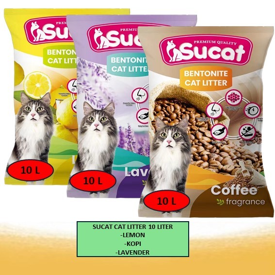 (10 LITER SUCAT SAND) / BENTONITE SAND / CAT SAND / CAT LITTER