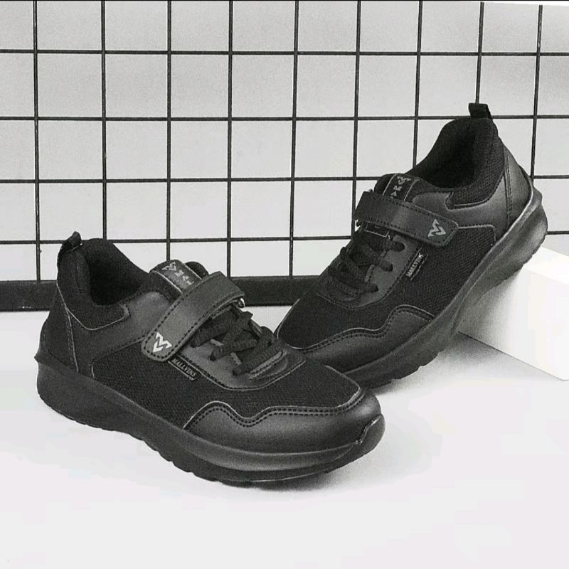 FullBlack School Childrens Shoes-Boys Shoes-Girls Shoes-Fashion-Size Childrens Shoes