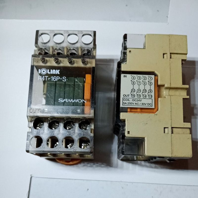 โมดูล SAMWON R4T--16P-S DC 24V RELAY ดั้งเดิม