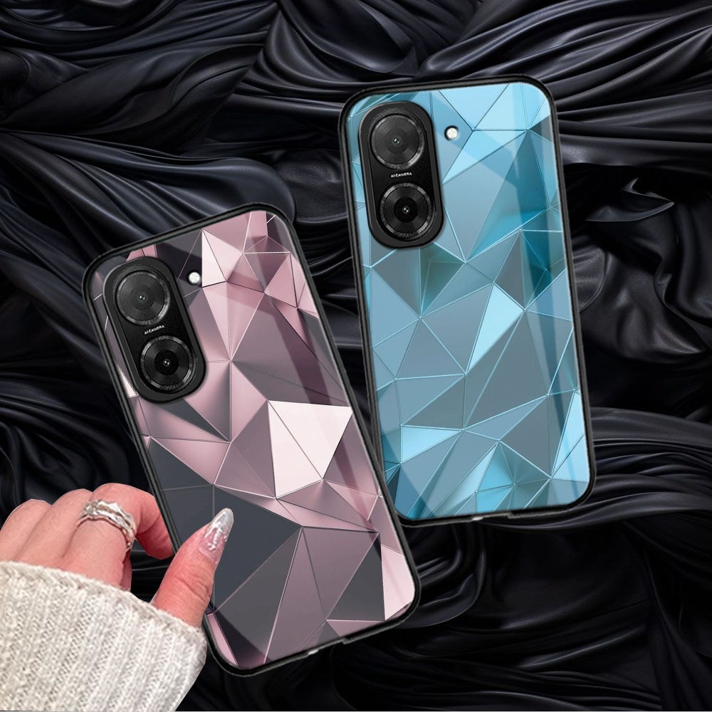 ล่าสุด Redmi A5 Glass Softcase 2025 - เคส Redmi A5 - เคส Redmi A5 HP - เคส Redmi A5 HP คลุมทั้งหมด ต