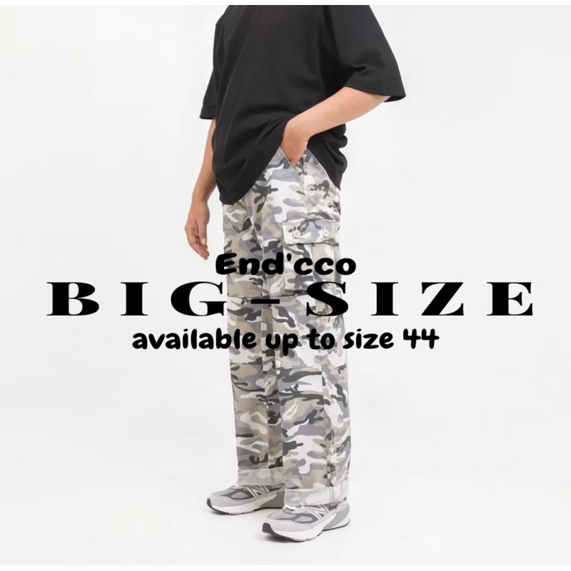 - MENS LONG CAMO PANTS CARPENTER CARGO PANTS BAGGY CAMO - CARGO PANTS CAMO - CARGO PANTS CAMO