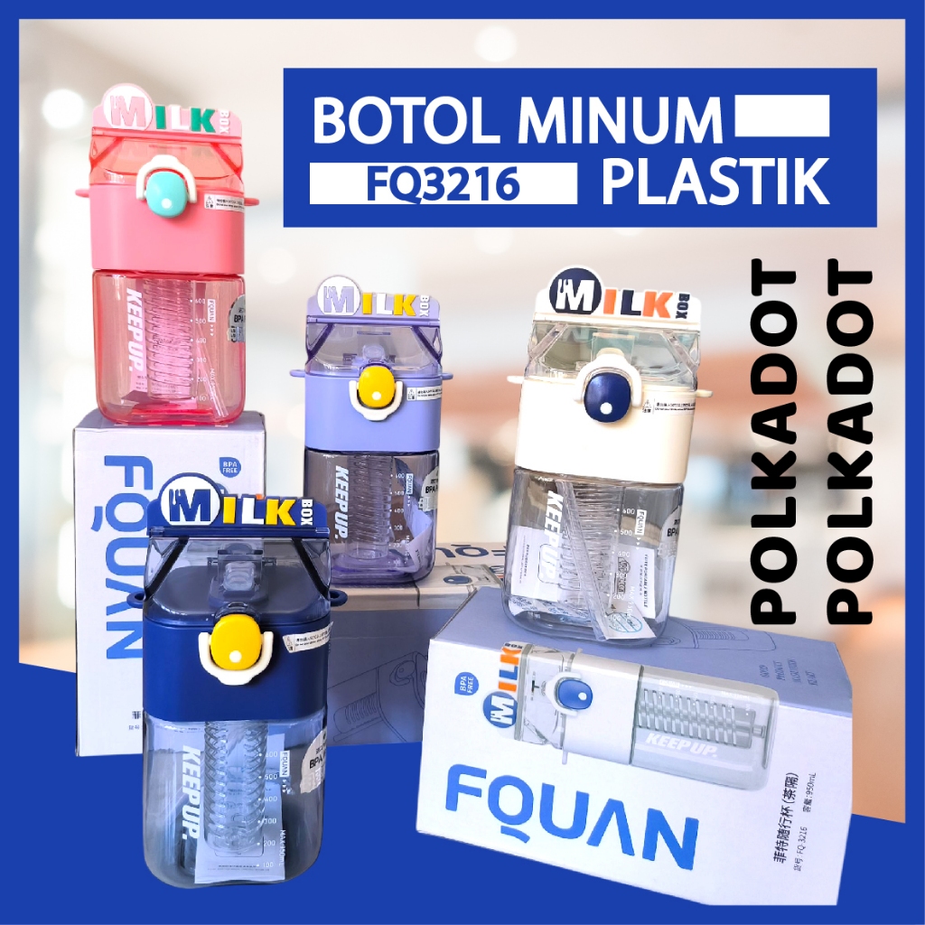 ขวดน้ําดื่ม Tritan 950ml FQUAN 3216