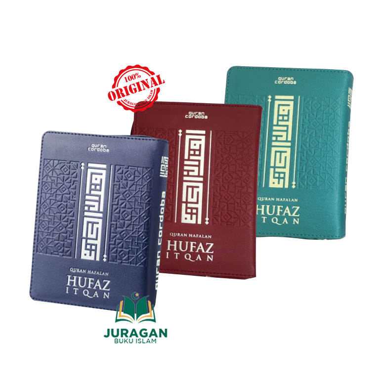 Al Quran Memorization Hufaz Itqan Zipper Size A6 - Cordoba