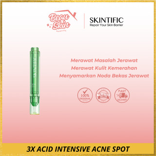 SKINTIFIC 3x Acid Intensive Acne Spot Membantu Mengatasi Jerawat & Kemerahan