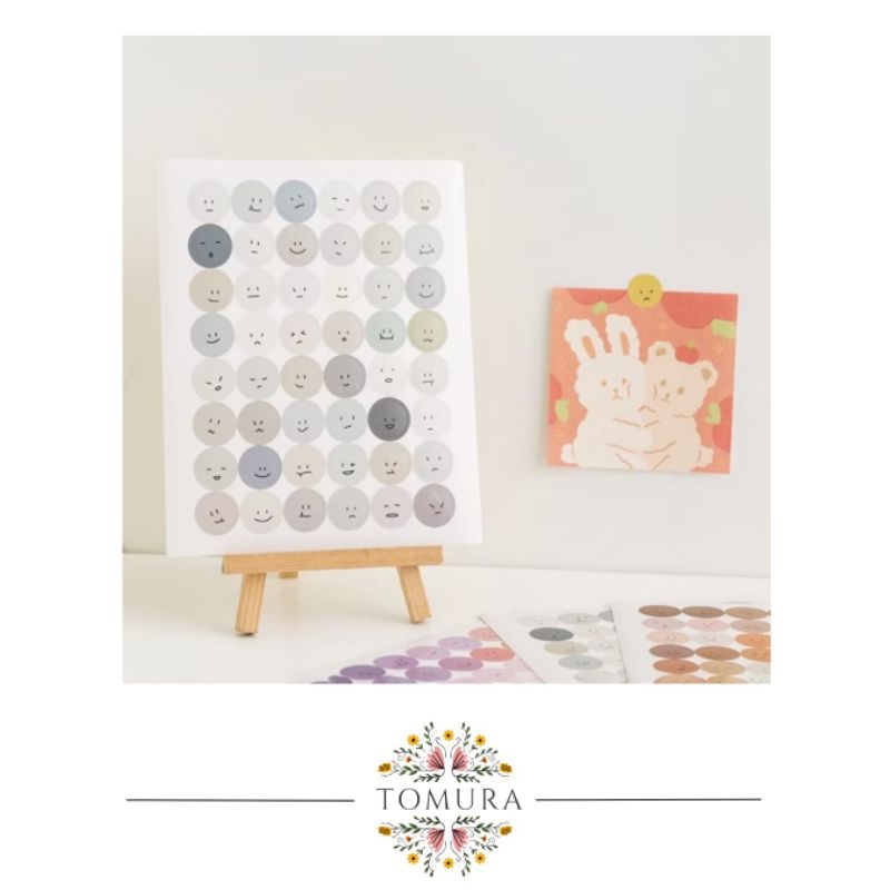Emoji Expression Planner Label Face Sticker Motif
