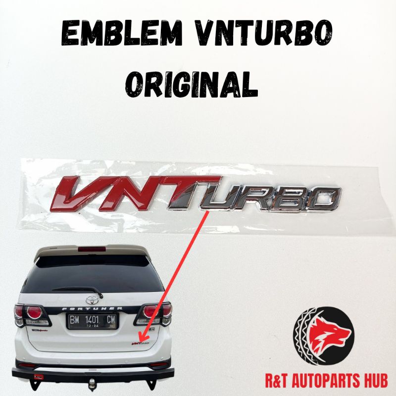 สัญลักษณ์ Fortuner VNTurbo ดั้งเดิม