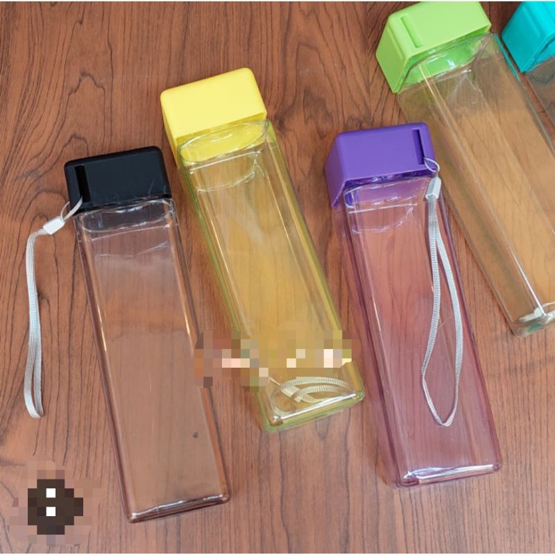 B (B189) MY BOTTLE PLAIN TRANSPARENT BOX/DRINKING BOTTLE