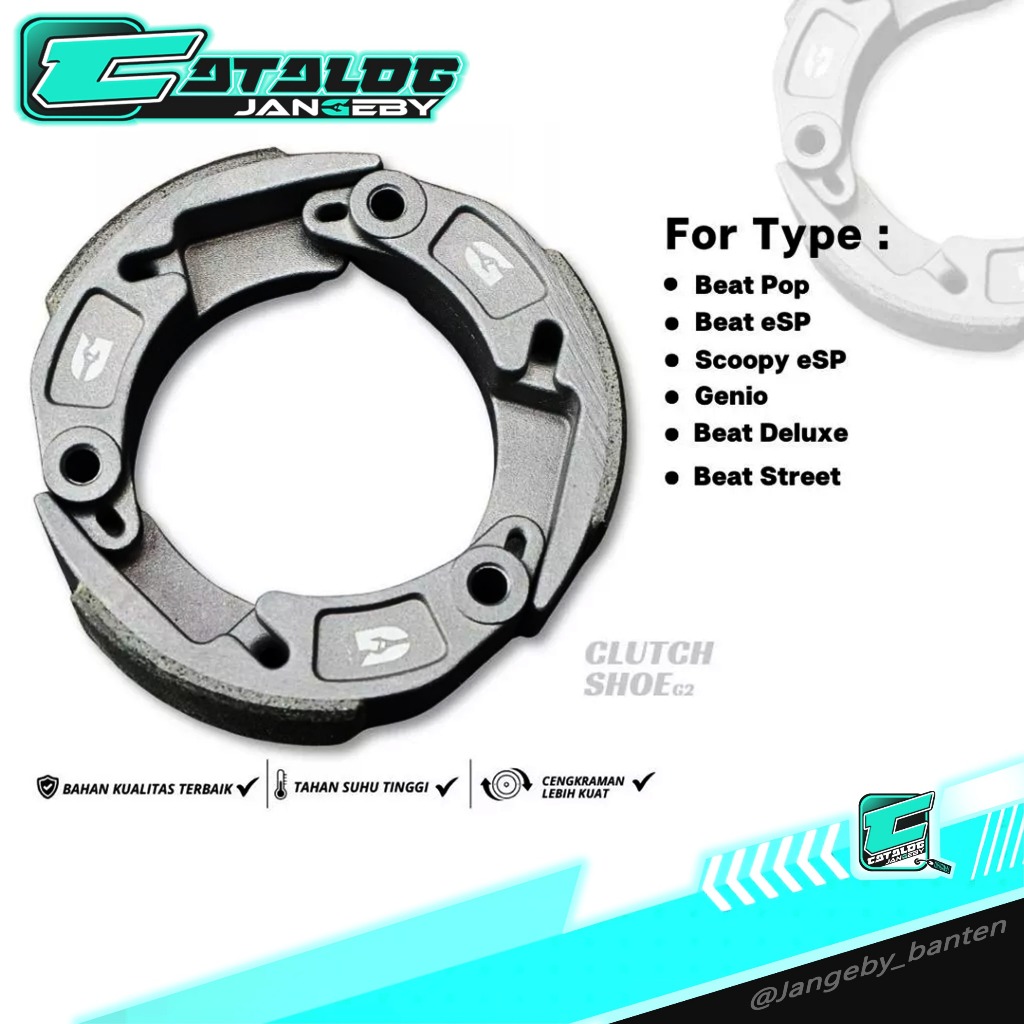 JANGEBY G2 Double Clutch Beat eSP Scoopy eSP Vario 110 eSP Beat Deluxe Beat Street Genio