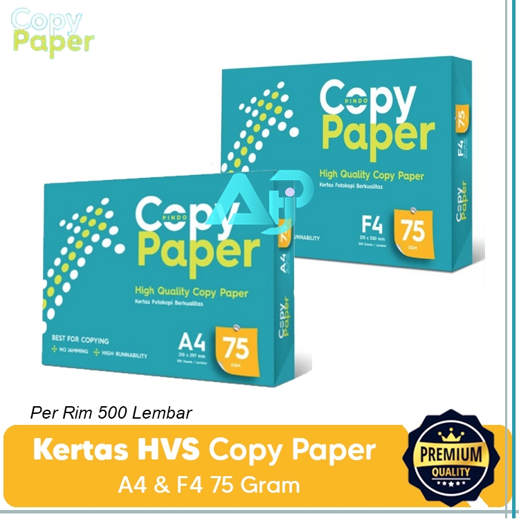 HVS Copy Paper F4 / Photocoopy Paper / print Paper / A4 HVS Copy Paper